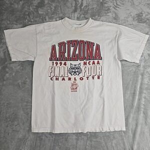 VTG Arizona 1994 NCAA Shirt XL White Final Four Charlotte
